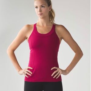 Lululemon Athletica Enhearten Berry Rumble Tank